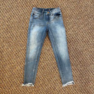 Kancan Slim Fit Mid-Rise Ankle Skinny Stretch Jean